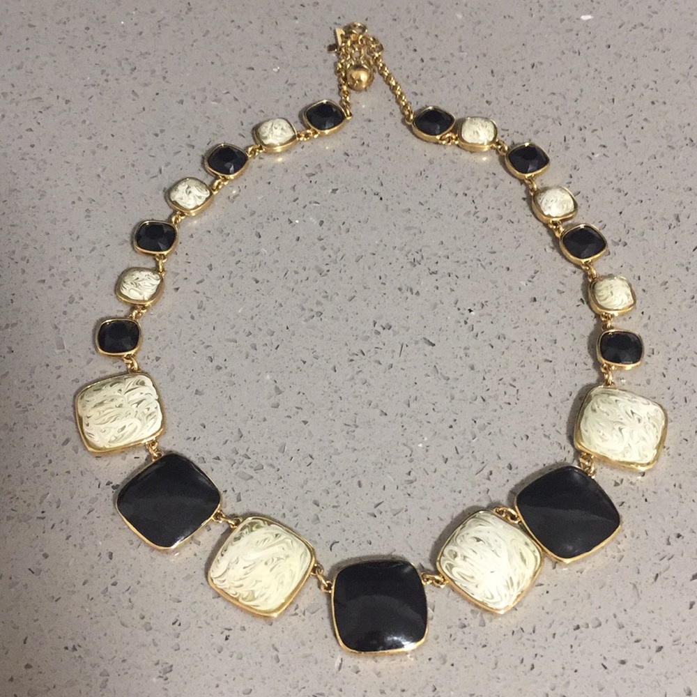 Kate Spade Black and White Necklace